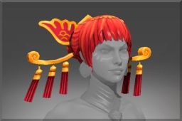 Открыть - Headdress Of The Ember Crane для Lina