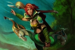 Открыть - Windranger Wild Loadingscreen для Loadscreens